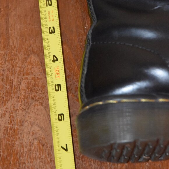 Dr Martens, 1460 - black lace-up boots. shoe men, sz 5 main image 6